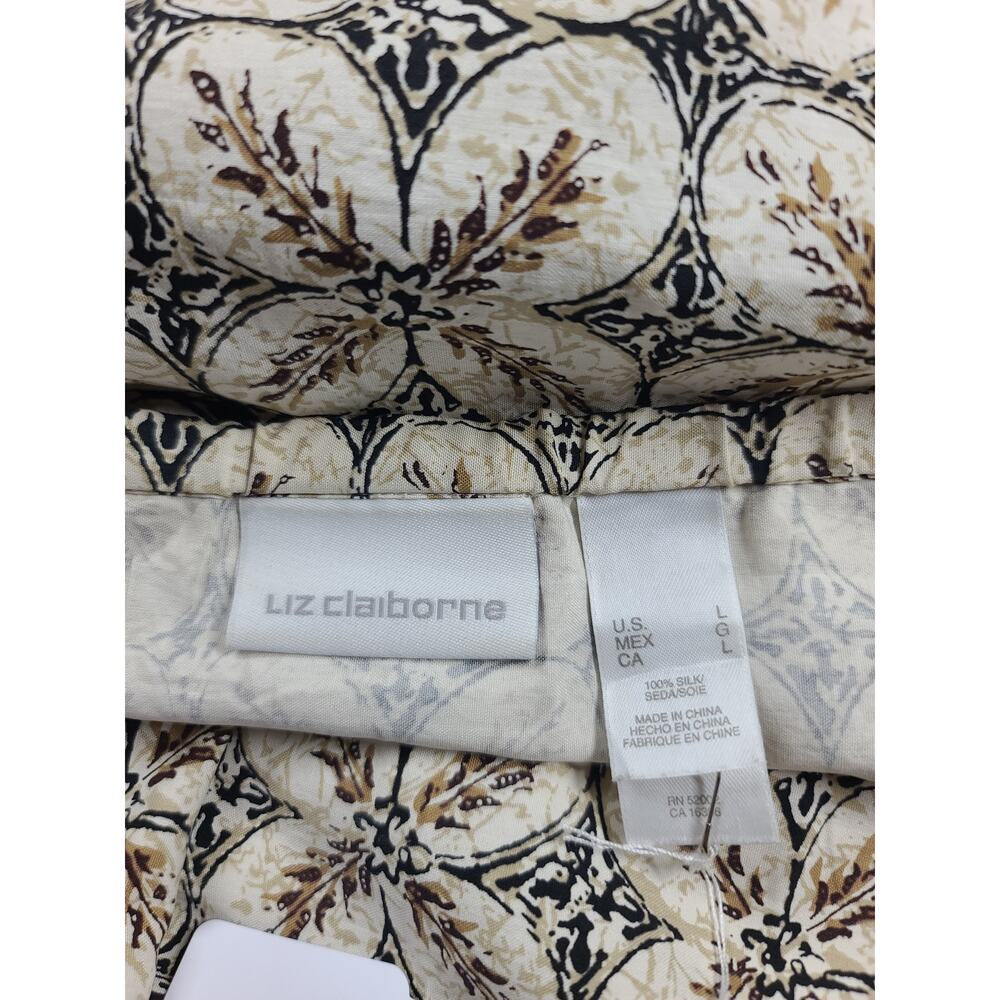 Peasant Boho hippie vibes Liz Claiborne maxi skirt Size Large career office - Picture 6 of 7